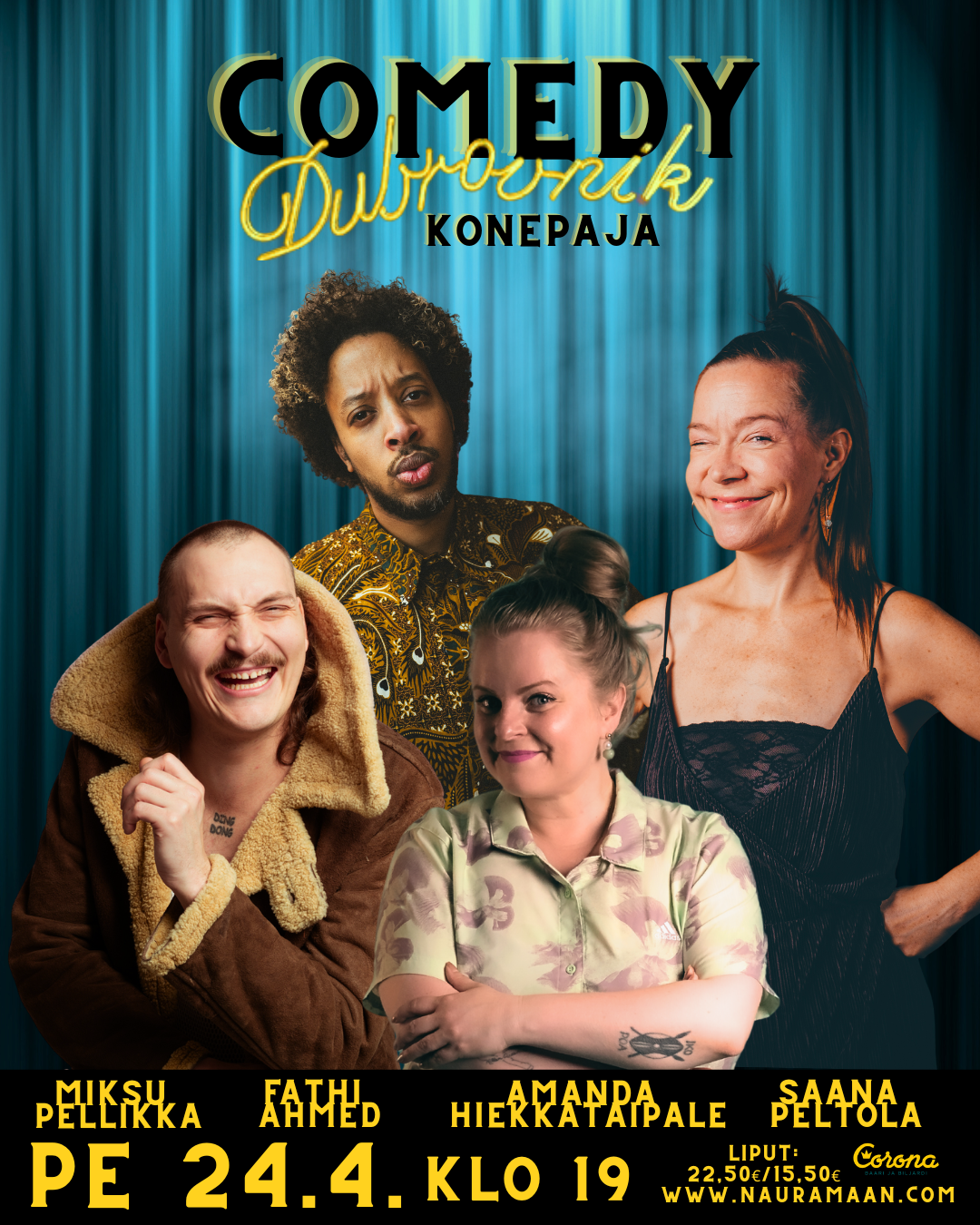 24.4. COMEDY DUBROVNIK