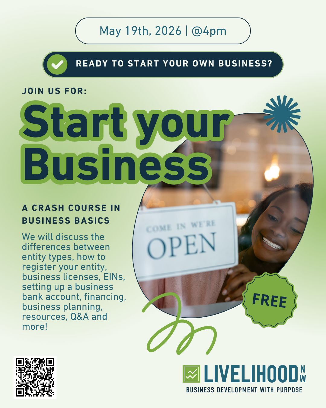 Start your Business: A Crash Course In Business Basics