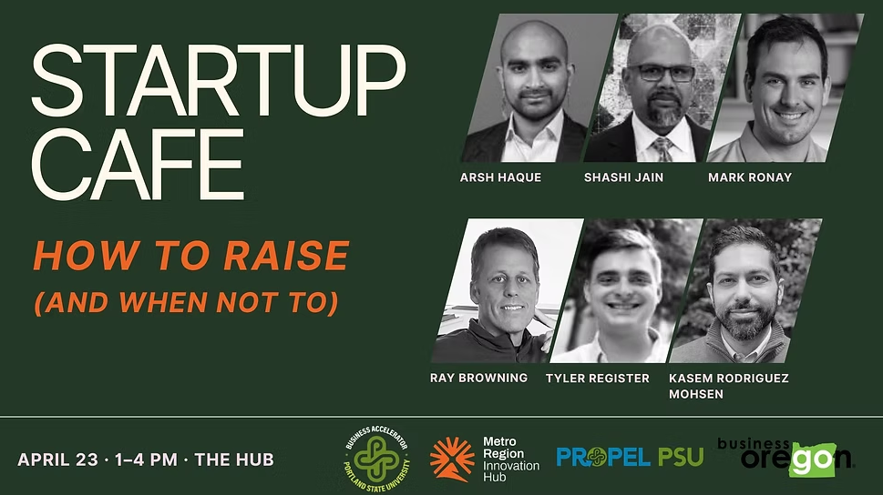 Startup Cafe: How to Raise Capital (and When Not To)