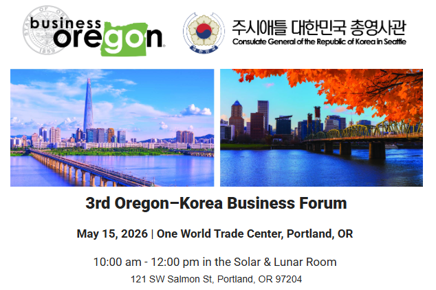 3rd Oregon–Korea Business Forum