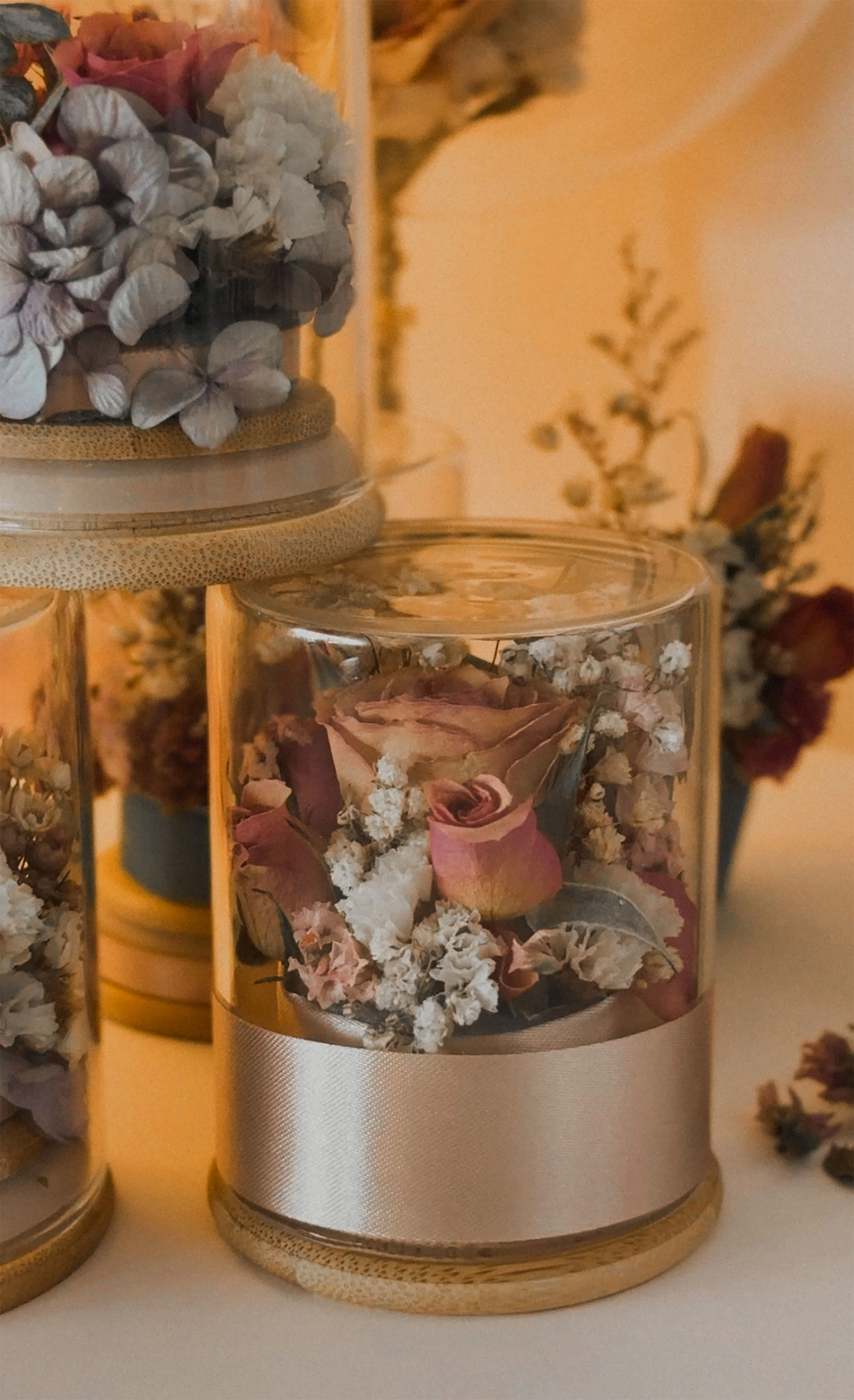 🌸 Preserved Bouquet Jar