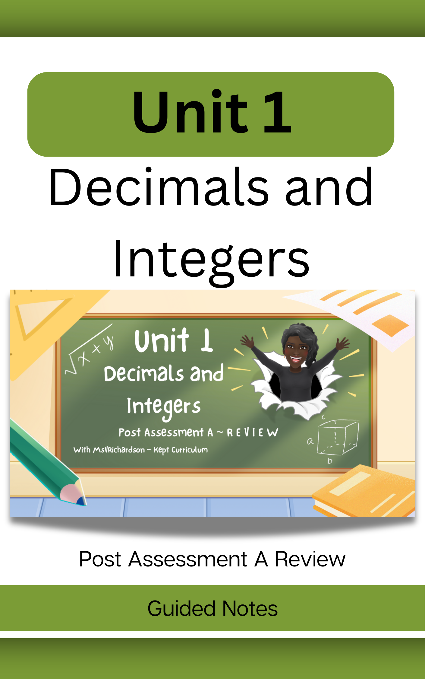 Post Assessment A Guided Notes