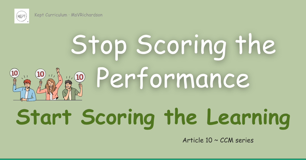 What Should Teacher Evaluation Look Like in CCM?