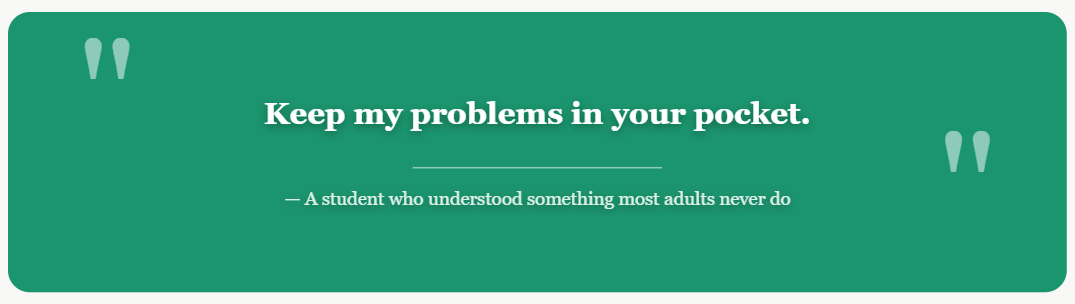 Keep My Problems