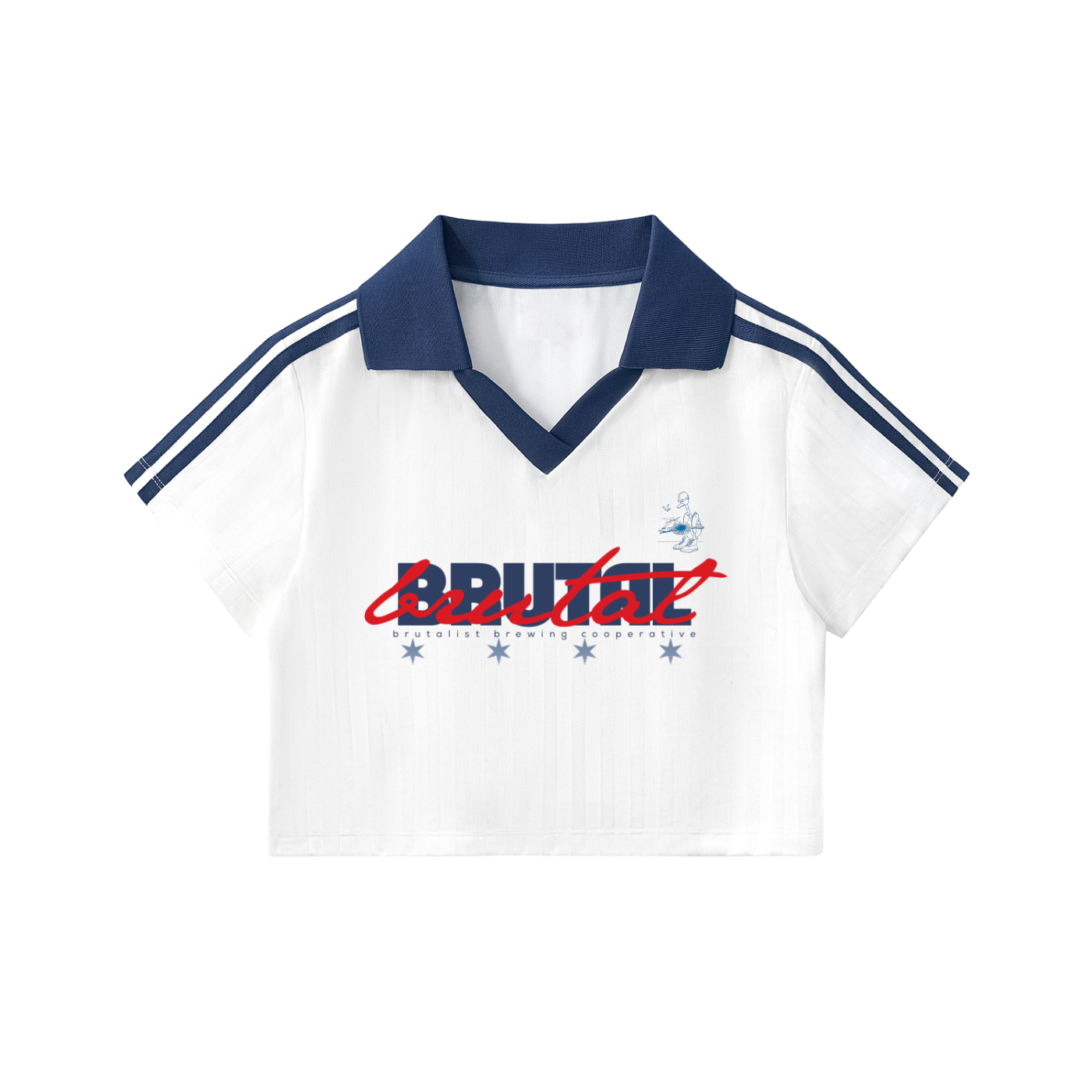 Contrast Collar Striped Cropped Jersey-mockups-1.png