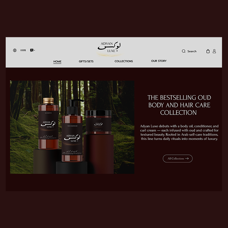 ADYAN LUXE — Luxury Hair & Body Care