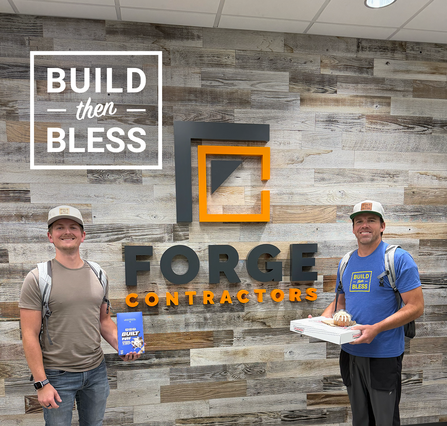Forge Contractors Partners with Build Then Bless to Make a Difference in Our Community