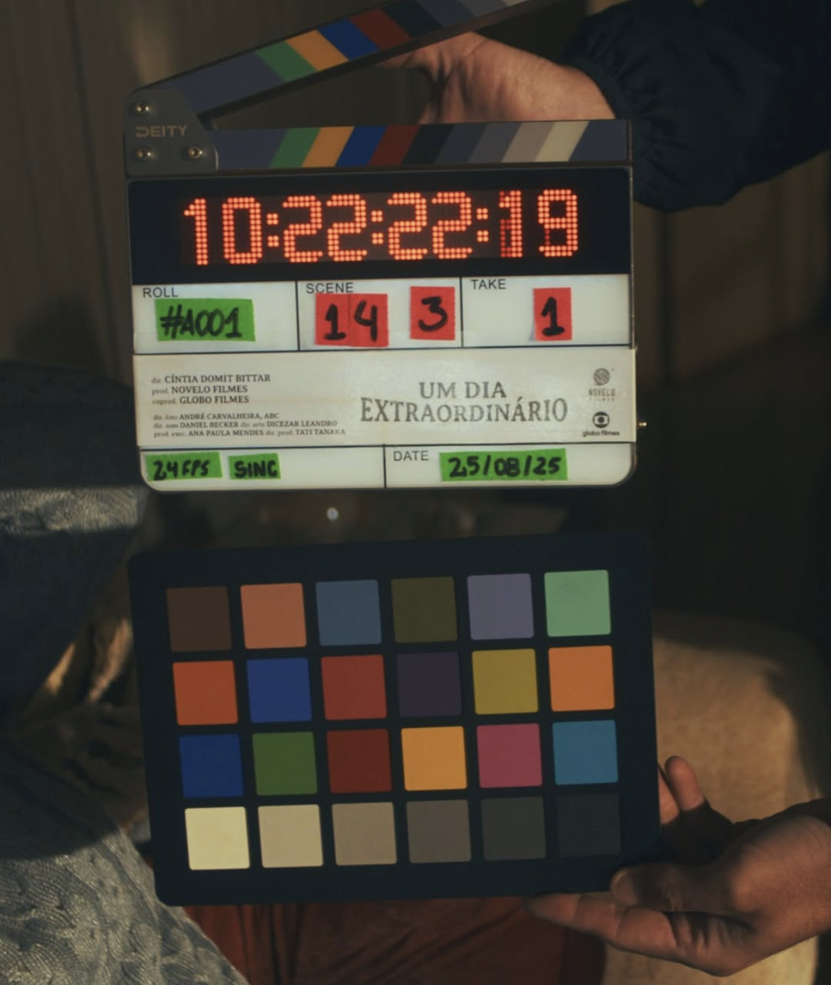 Início das filmagens de “Um Dia Extraordinário”