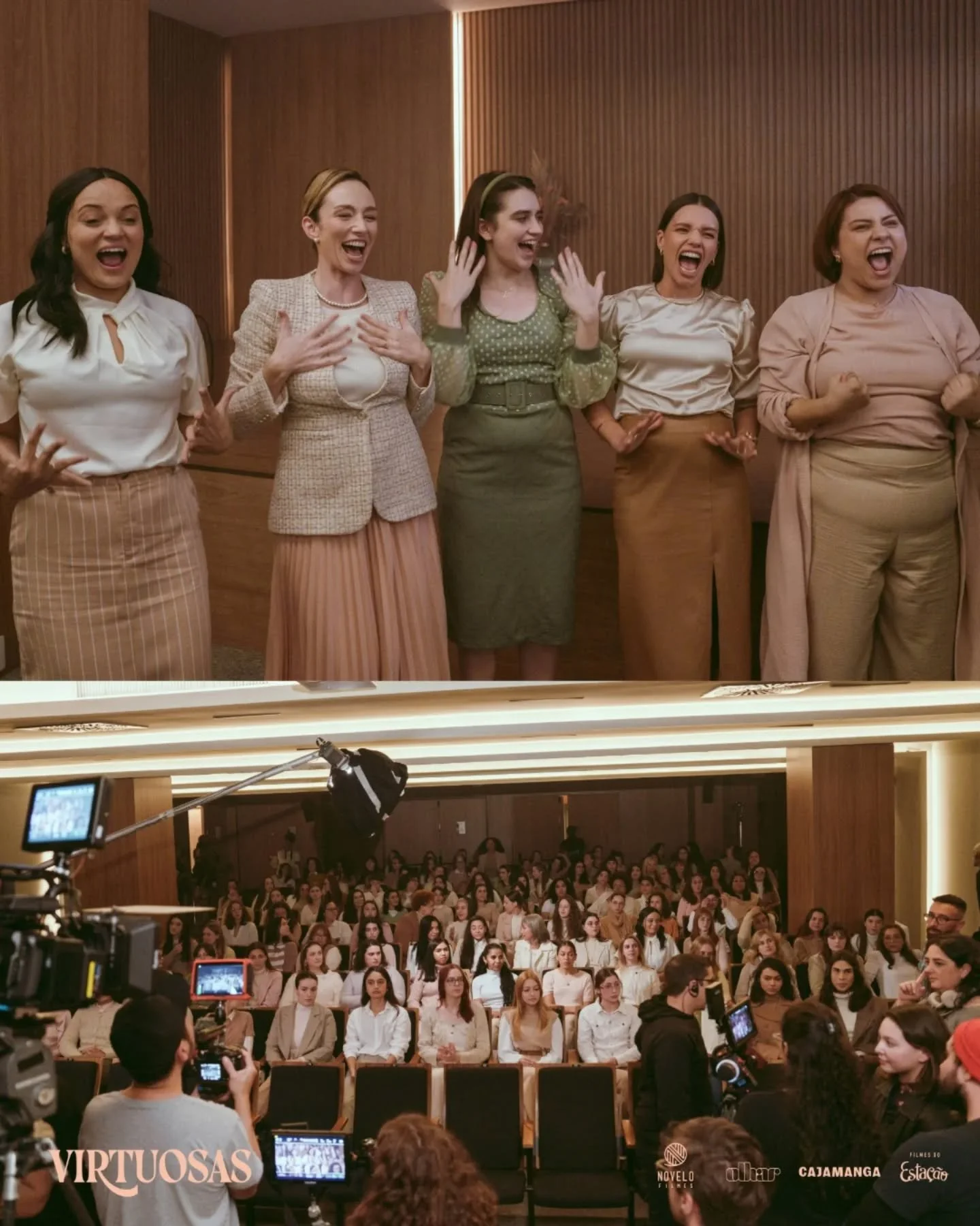Vem conhecer um pouco dos bastidores da primeira cena do nosso filme VIRTUOSAS!
