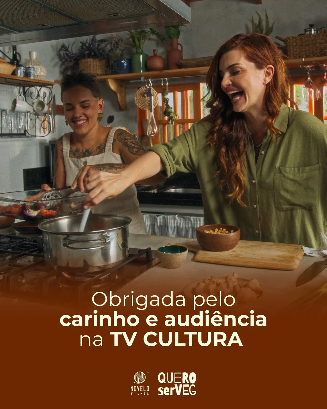 Queremos agradecer &agrave;s centenas de mensagens e coment&aacute;rios de voc&ecirc;s que assistiram @queroserveg_serie na @tvcultura! 

Ontem foi ao ar o quinto e &uacute;ltimo epis&oacute;dio, encerrando essa exibi&ccedil;&atilde;o super especial 