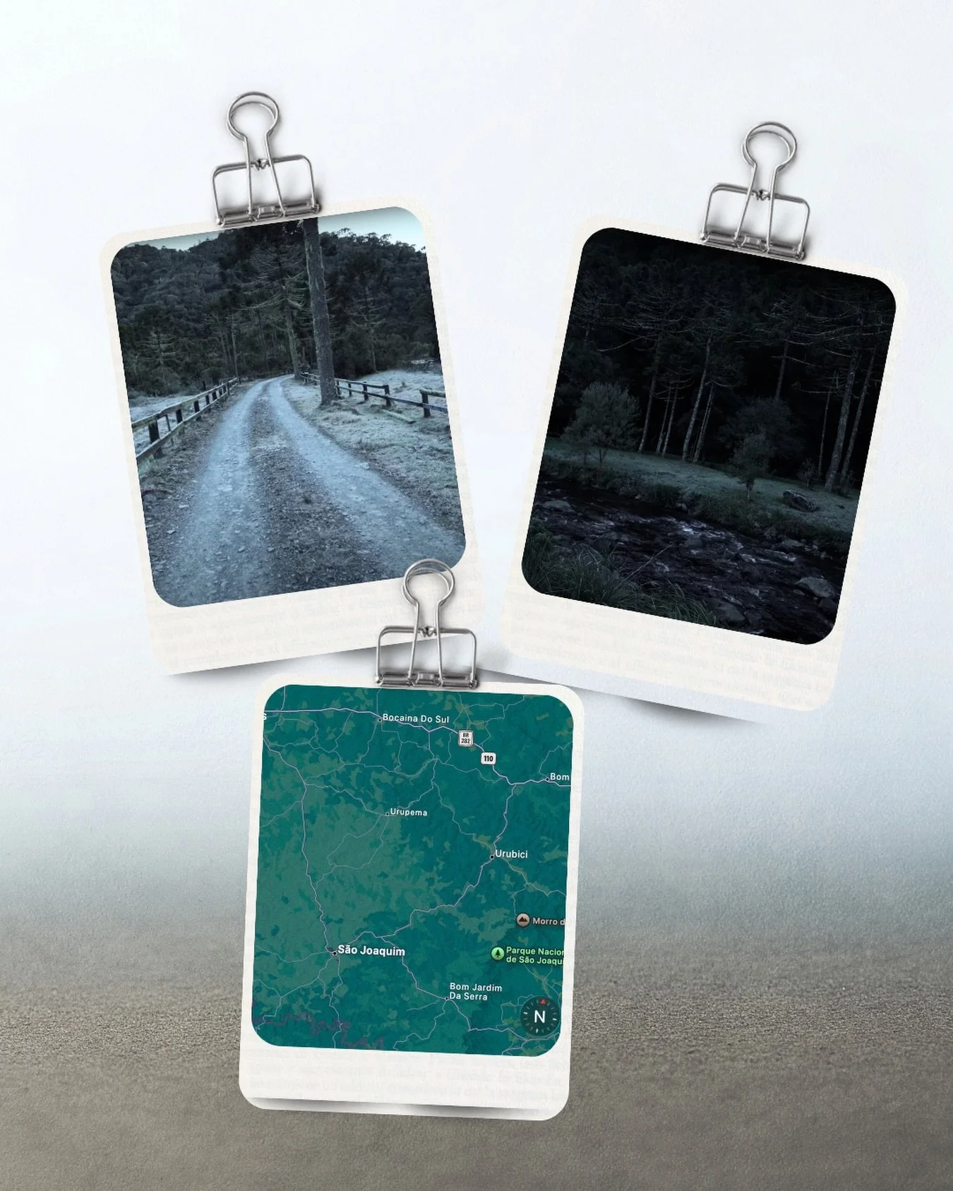 Logo estaremos com o p&eacute; no set de novo e o frio n&atilde;o vai ser s&oacute; na espinha🩸❄️

Registros da pesquisa de loca&ccedil;&atilde;o do nosso pr&oacute;ximo filme, que ter&aacute; filmagens na gelada serra catarinense. Aguardem novidade