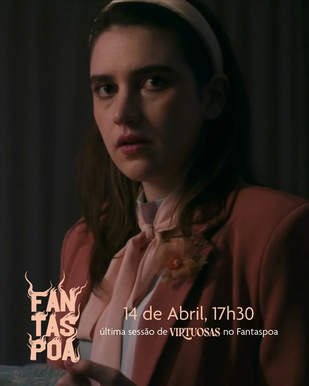 HOJE, 14/04, &eacute; a &uacute;ltima exibi&ccedil;&atilde;o do VIRTUOSAS no @fantaspoa! 

📍Cinemateca Paulo Amorim, CCMQ
⏰ 17h30 (passa antes pra garantir seu ingresso)

Boa sess&atilde;o!!!