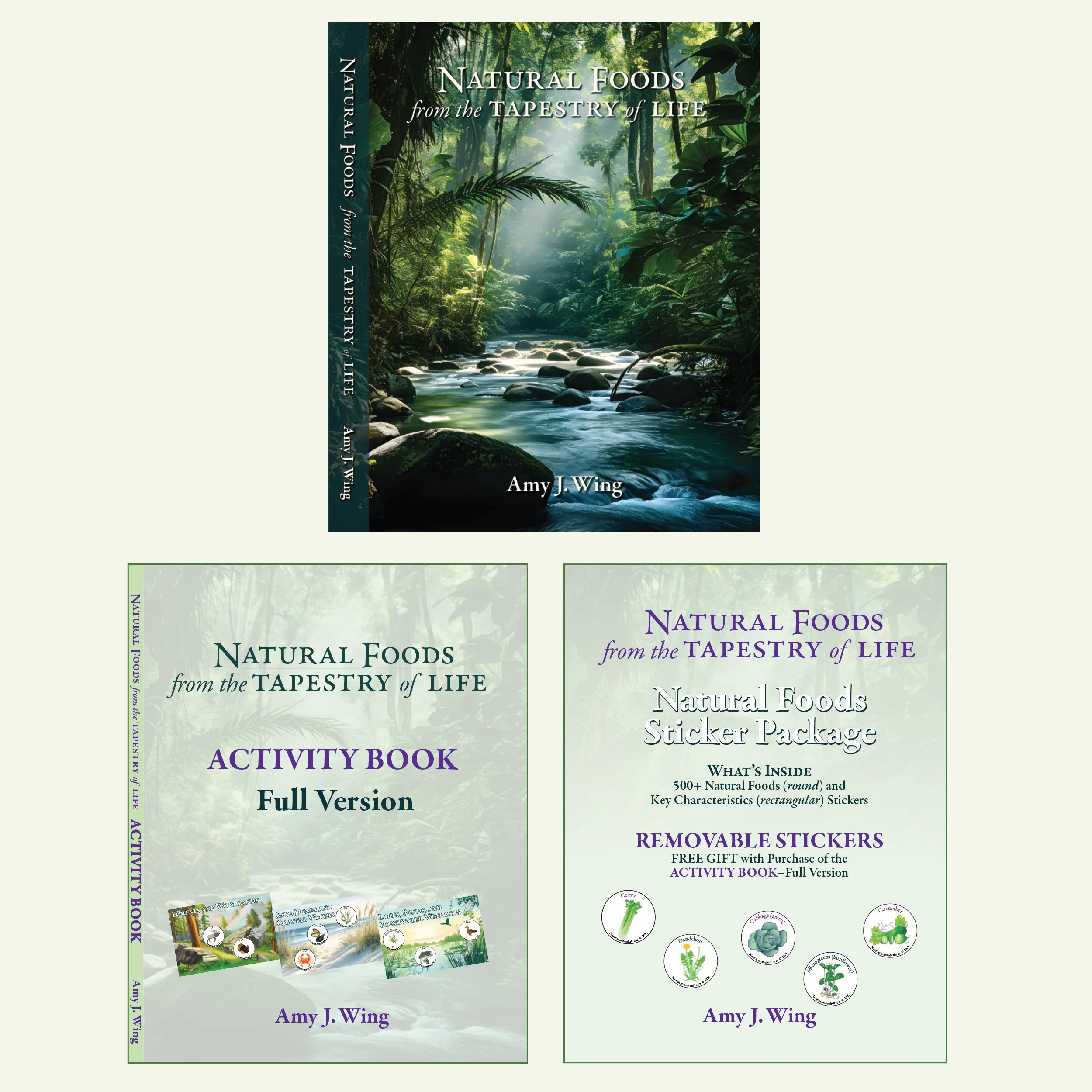 3 Peas in a Pod Natural Foods and Nutrition Learning System