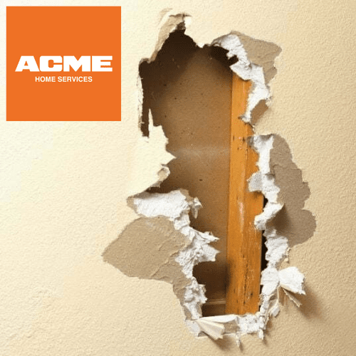 Drywall Repair Fix-It Kit with instructions for patching holes, cracks, and wall damage