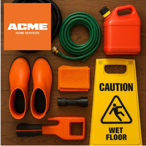 Flood and Leak Fix-It Kit for household water emergencies