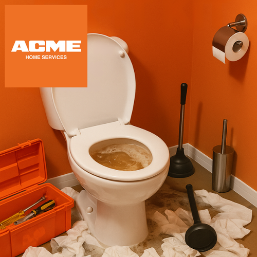 Toilet Trauma Fix-It Kit for clogged, leaking, overflowing, and constantly running toilets