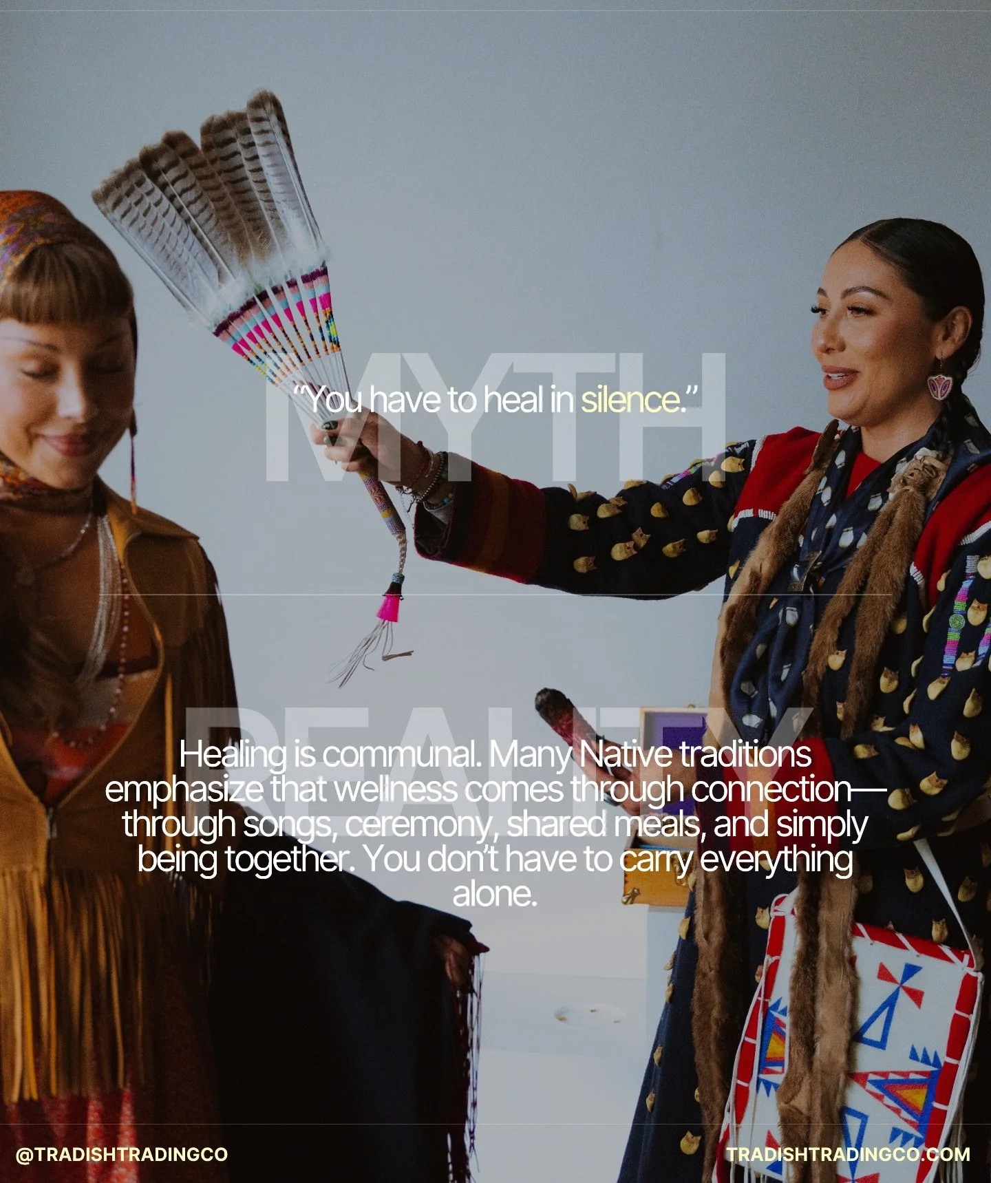 Allow yourself to be supported in your healing. Healing moves through connection! In community, in safe spaces, in honest conversations and in being deeply seen without judgment.

Aligned support sustains your healing.❤️&zwj;🩹 

#tradishtalks #tradi