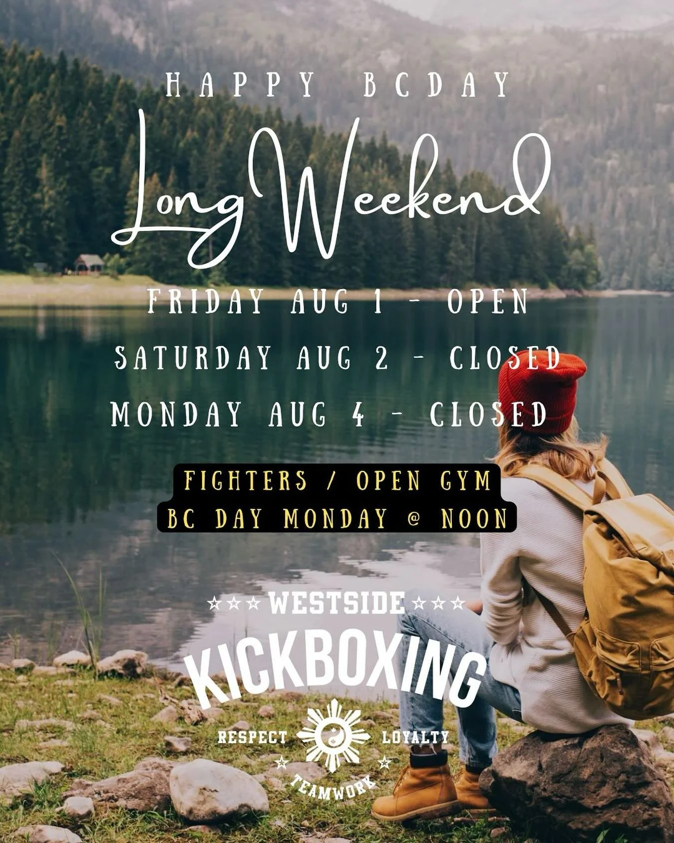 Long weekend coming up LET’S GOOOO!!!!!