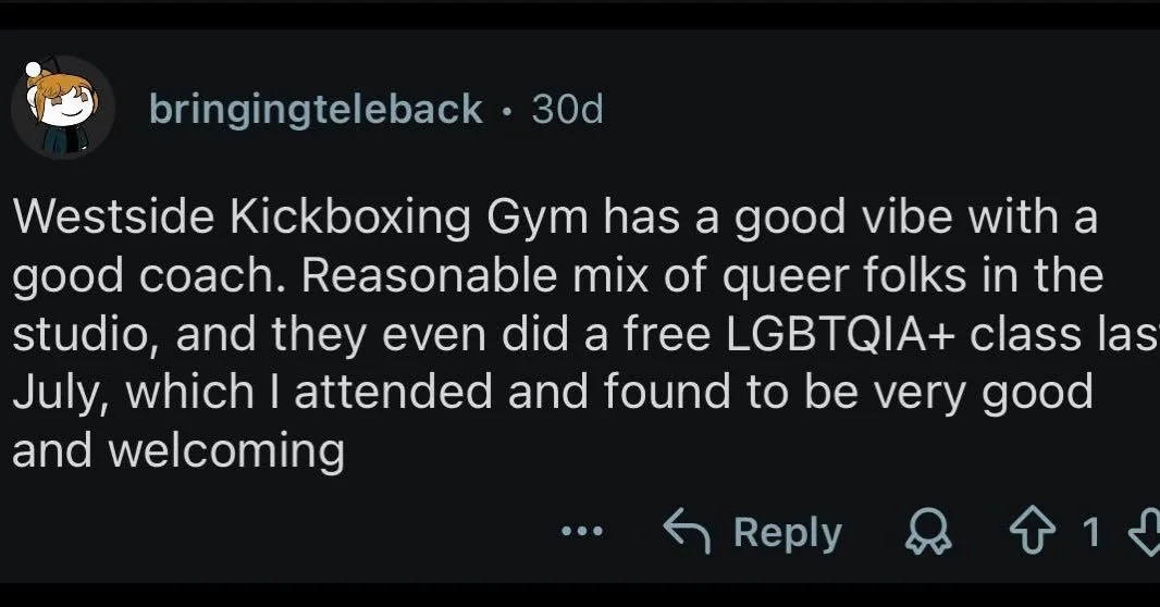 Everyone is welcome here!! 🏳️&zwj;🌈🏳️&zwj;🌈🏳️&zwj;🌈

#WestsidePride #PrideVancouver #2SLGBTQAI #MuayThaiForAll #KickboxingCommunity