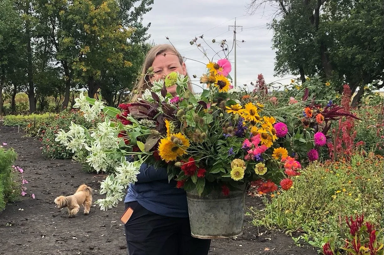 Before&hellip;.after!!! #BurwaldeBlooms#flowerfarm#fallcolors#lovewhatyoudo