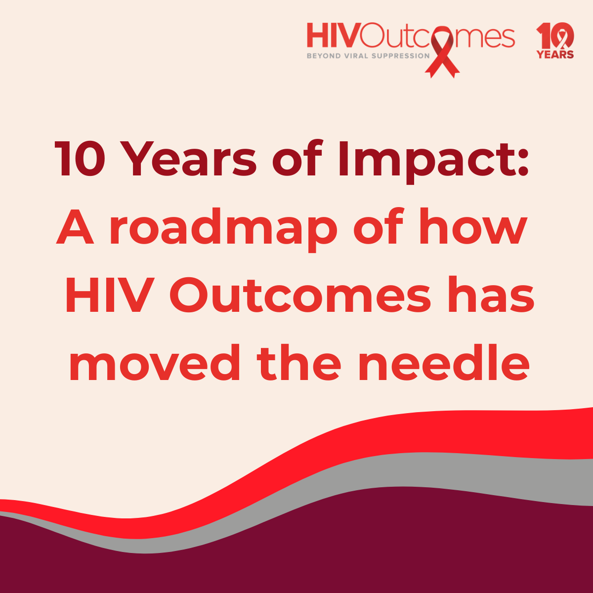 10 Years of Impact:                                        A roadmap of how HIV Outcomes moved the needle
