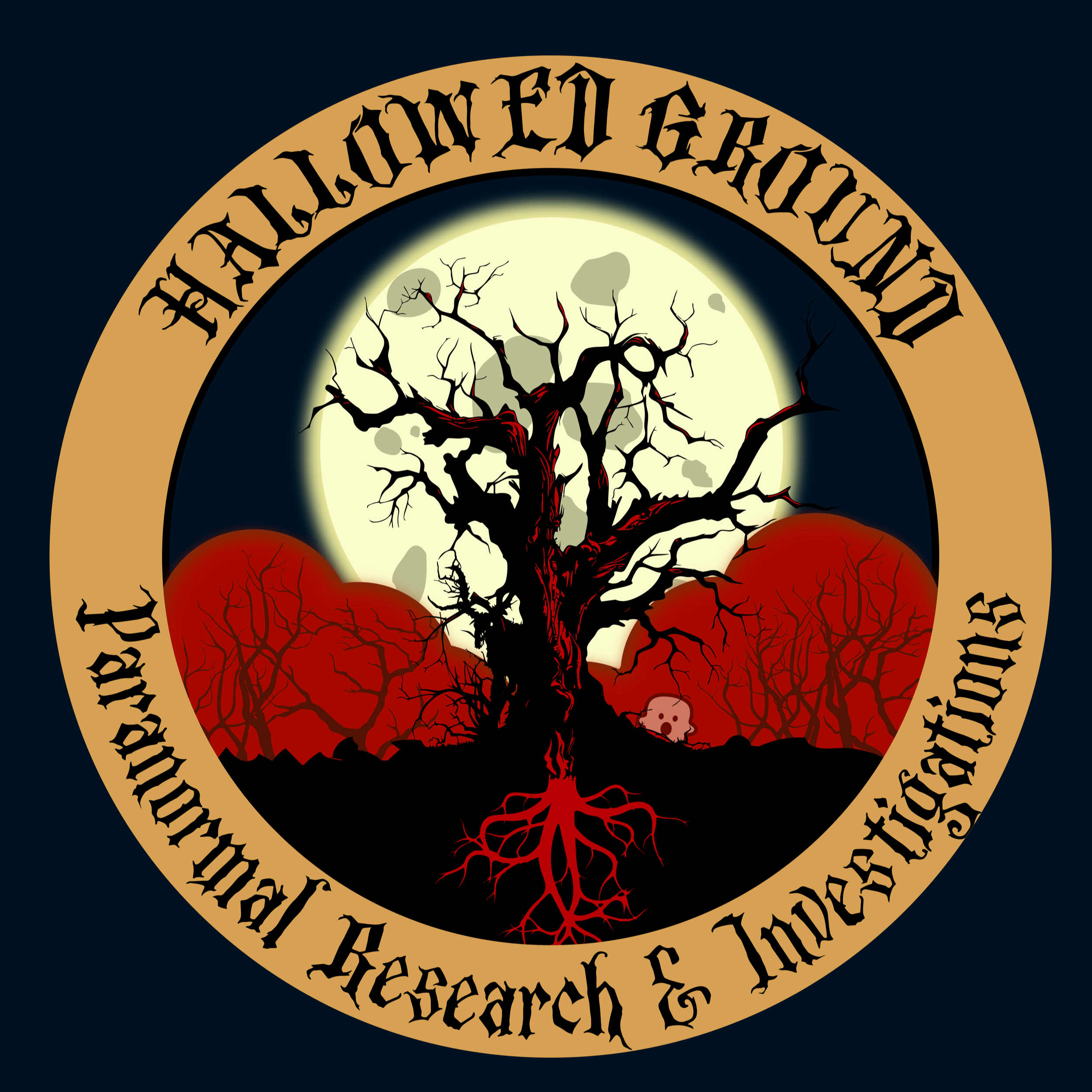 Hallowed Ground Paranormal Research and Investigations logo