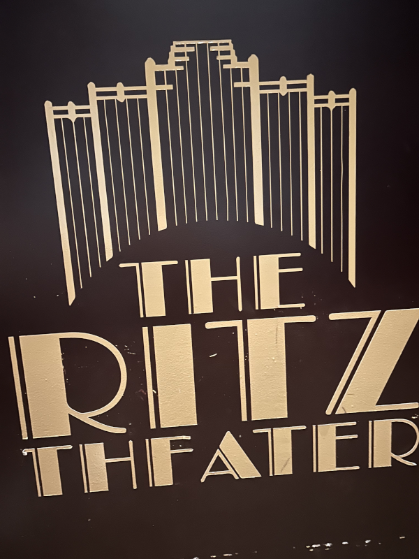 The Ritz Theater Art Deco sign