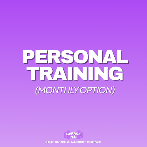 Personal Training (Monthly Option)