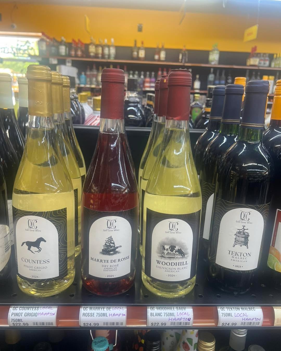 π£ Great News! π·
Quiet Corner Wines are now available at Hampton Beer, Wine & Spirits
Even when our tasting room is closed, you can still pick up your favorite award-winning wines right in town.
Stop by, stock up, and sip local! π₯
π Hampton,