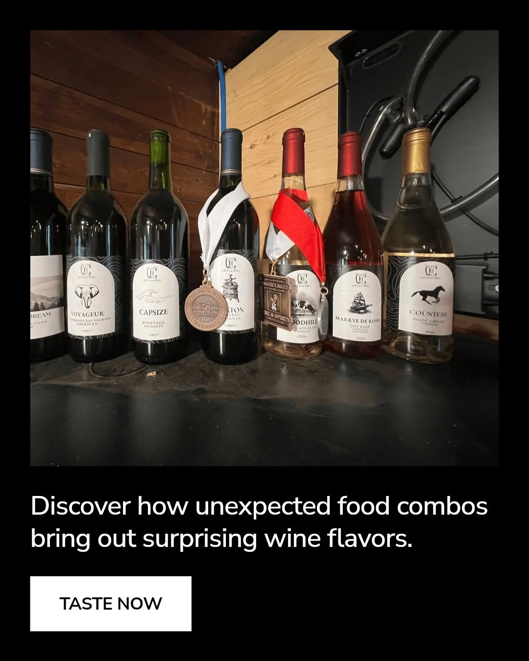 I'm always surprised by the unexpected food pairings that bring out the best in our wines. Testing these combos behind the tasting bar is where the magic happens&mdash;like finding out how a spicy sausage can highlight the fruitiness in our Malbec or