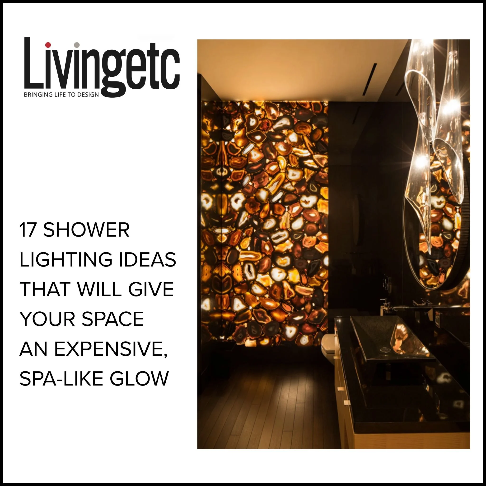 Living Etc | Shower Lighting Ideas