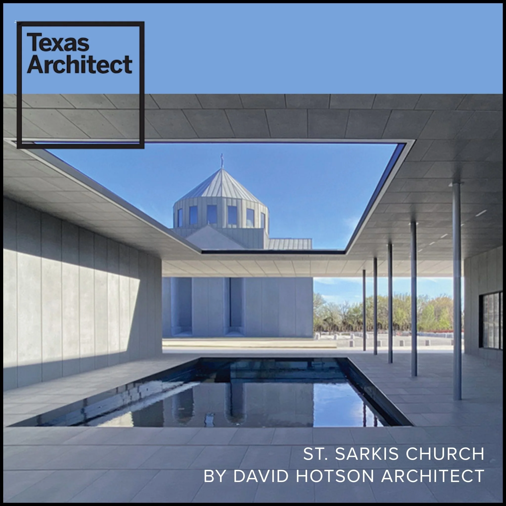 Texas Architect: St. Sarkis Church by David Hotson Architect with Architectural Lighting by Tirschwell Lighting Design
