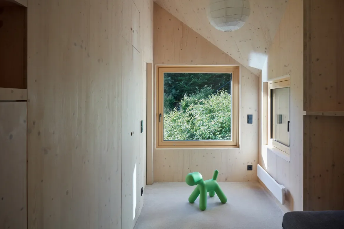 Residential interior at East Lake Montauk home, with lighting design by Tirschwell Lighting, designed by Robert Young.