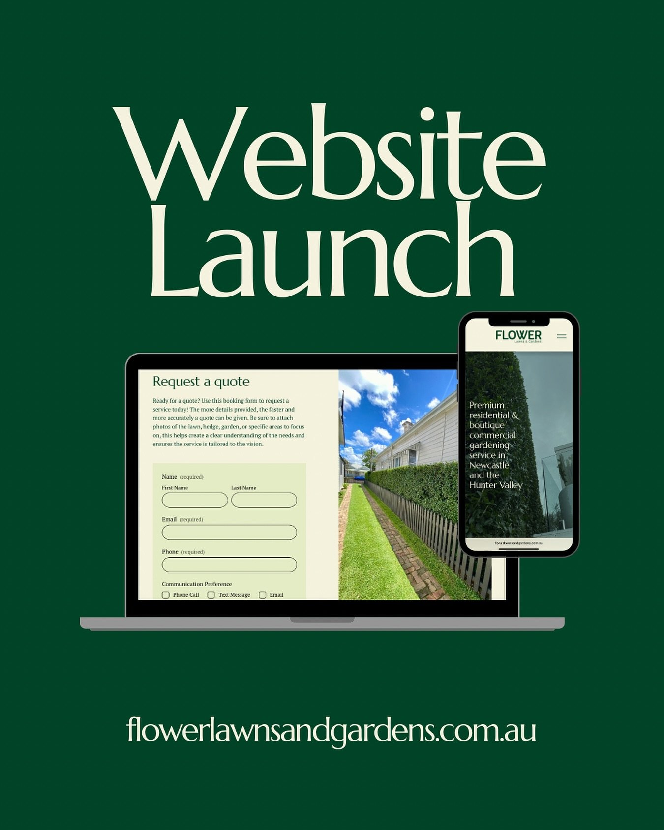 📣 Website Launch 📣
⬆️ Link in bio ⬆️
Request a booking, explore services, view gallery, and read reviews.
#gardening #lawncare #lawnmowing #newcastle
