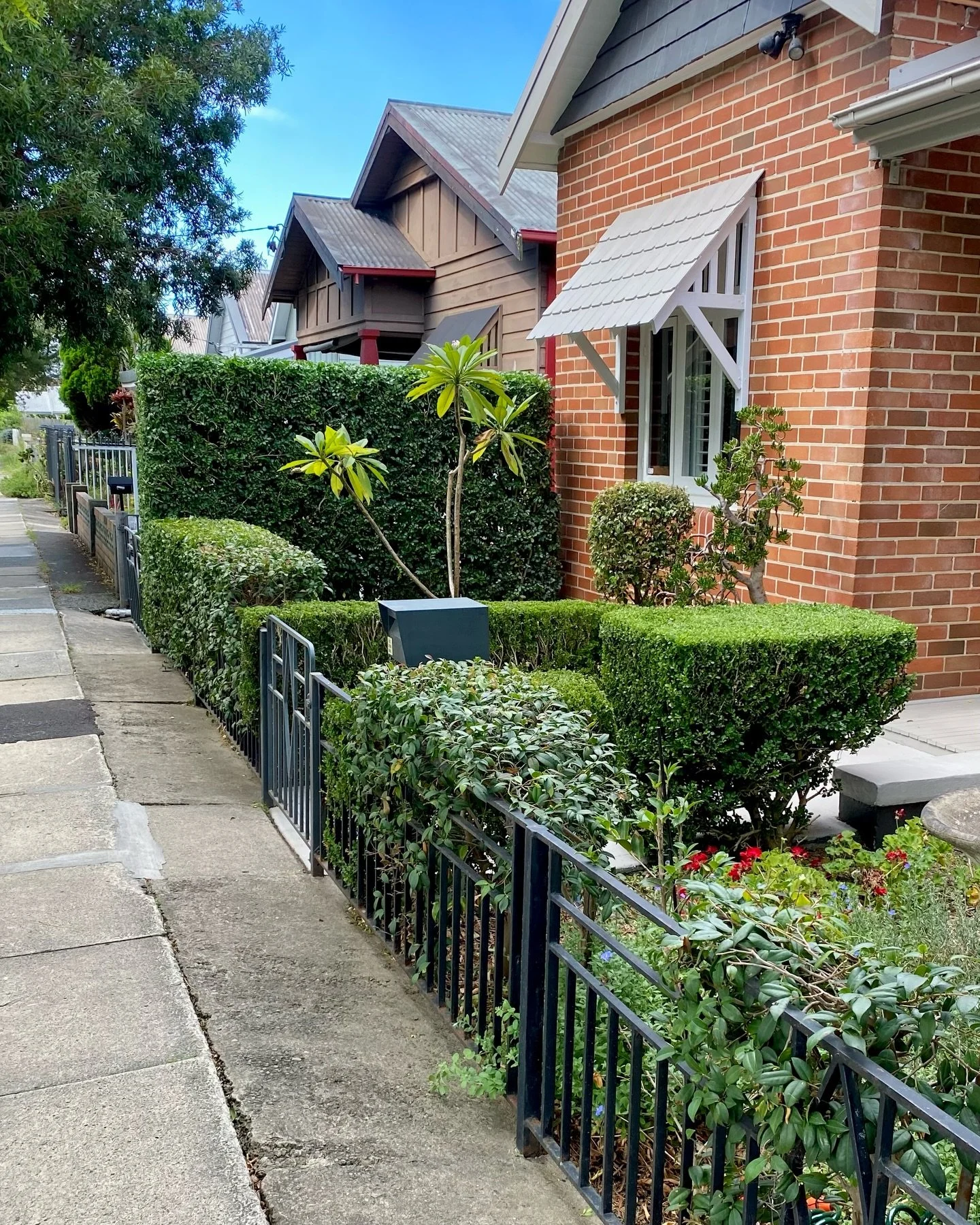 Last week of summer in the books. It&rsquo;s been a hot &amp; sweaty one! Looking forward to the Autumn weather 🍂

1. Little front garden clean up in Mayfield.
2. Kerbside garden bed install in Hamilton.
3. The never ending Murraya trim in Cooks Hil