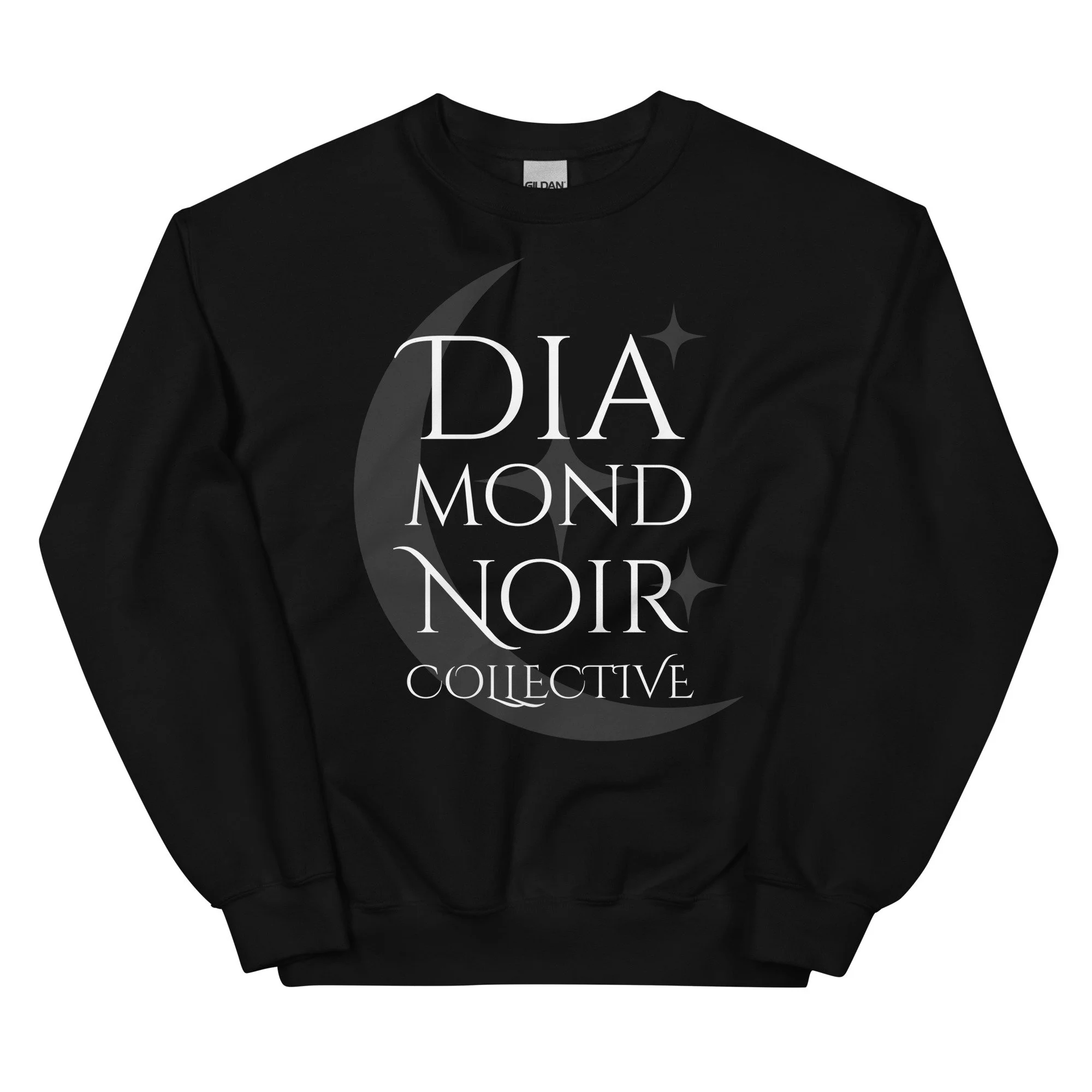 Diamond Noir Unisex Sweatshirt