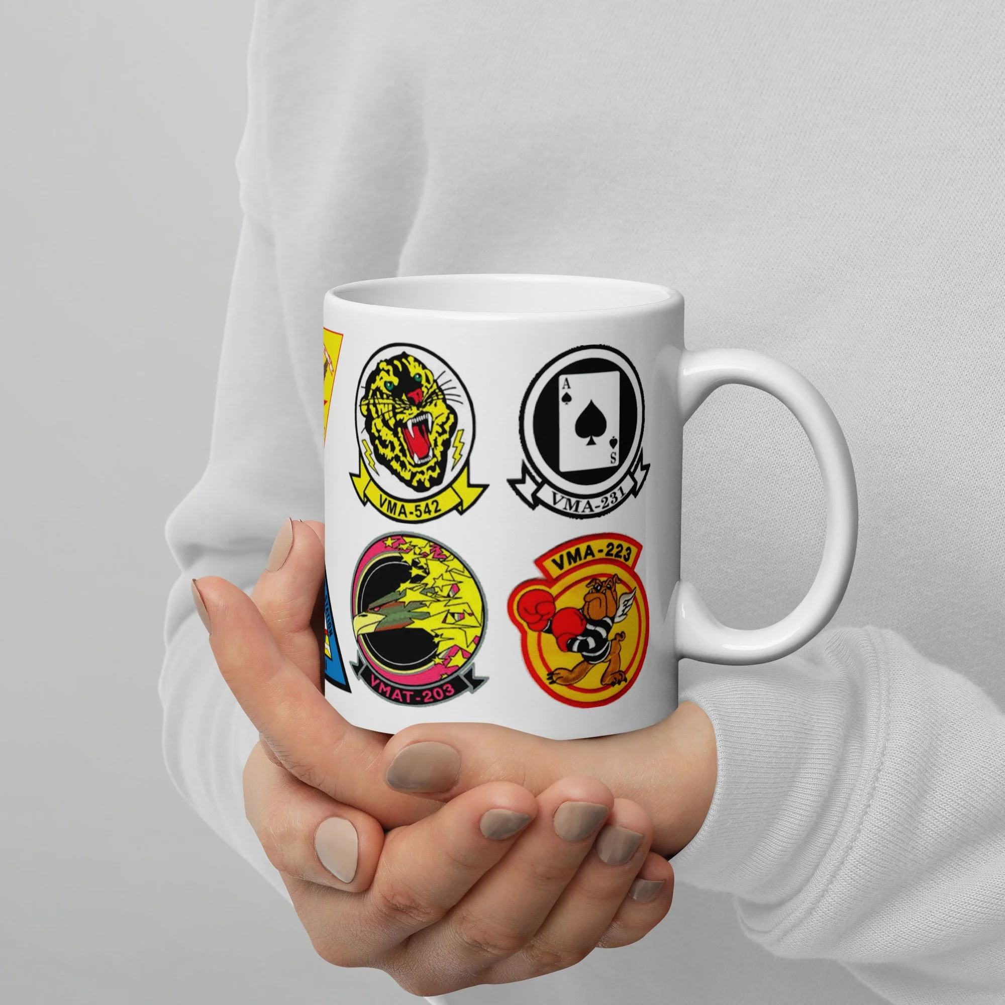 Commemorative Harrier Squadron Mug - All The Squadrons