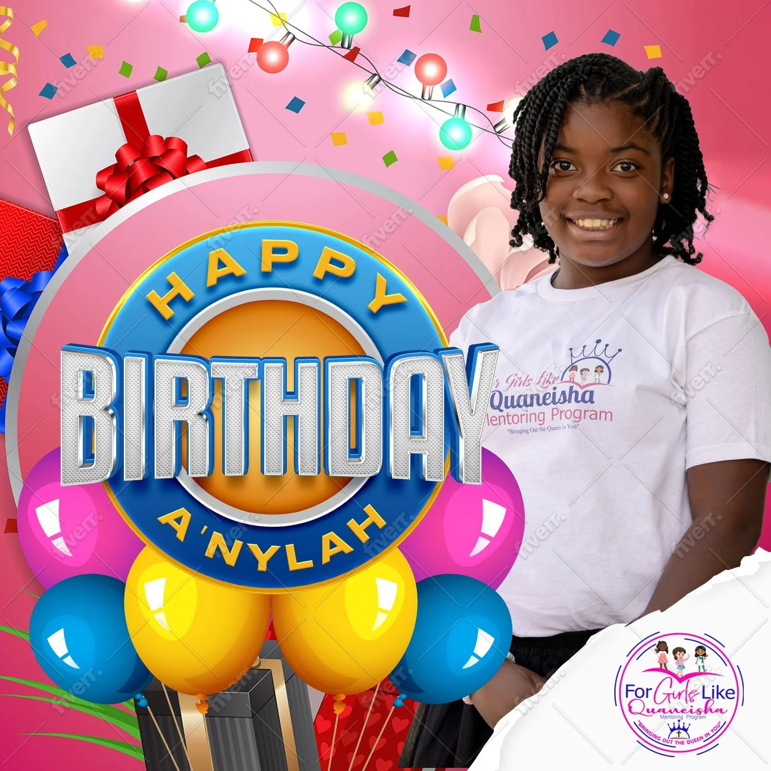 Happy Birthday A&rsquo;Nylah!