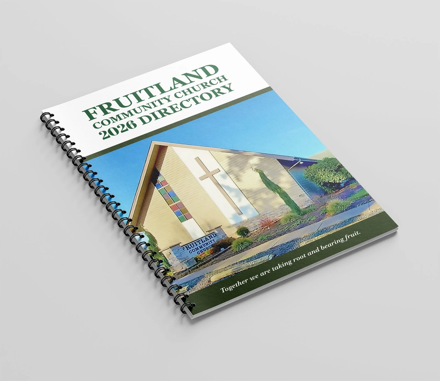 church directory cover