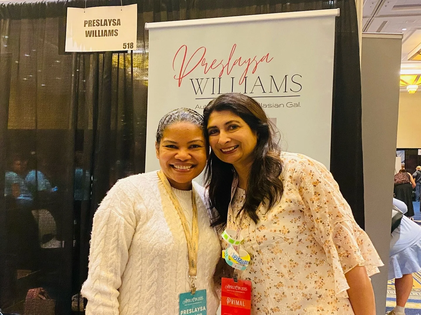 I am at @apollycon this weekend. This is my third year here &amp; I always enjoy it ❤️