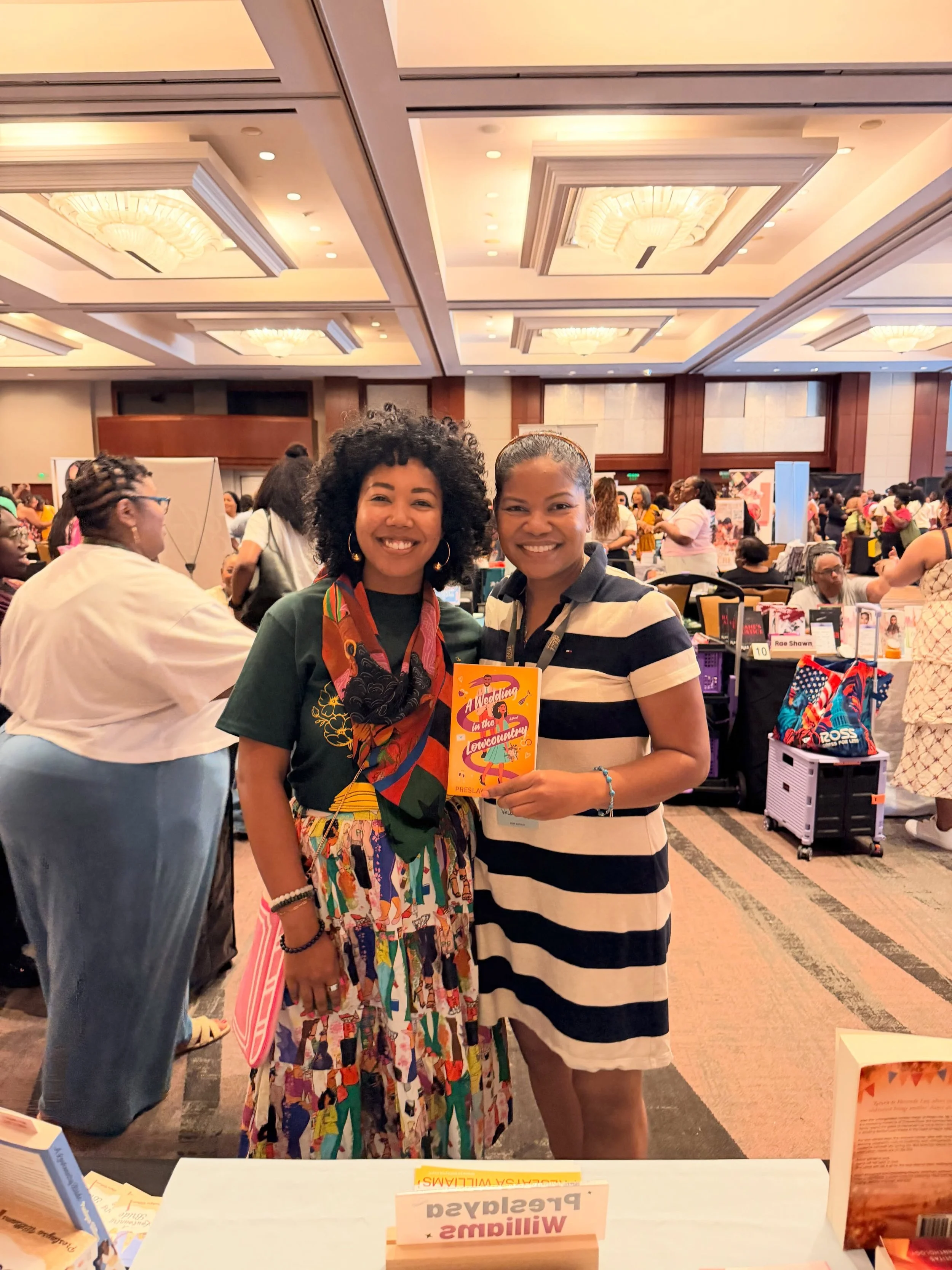It&rsquo;s Sunday morning at @blackromancebookfestival  FYI, I am signing in the Grand Ballroom on M4 from 9am-Noon today instead of my originally scheduled time of 2pm-5pm (have to catch a flight ✈️). Stop by and say &ldquo;hello&rdquo; 
.
And thank