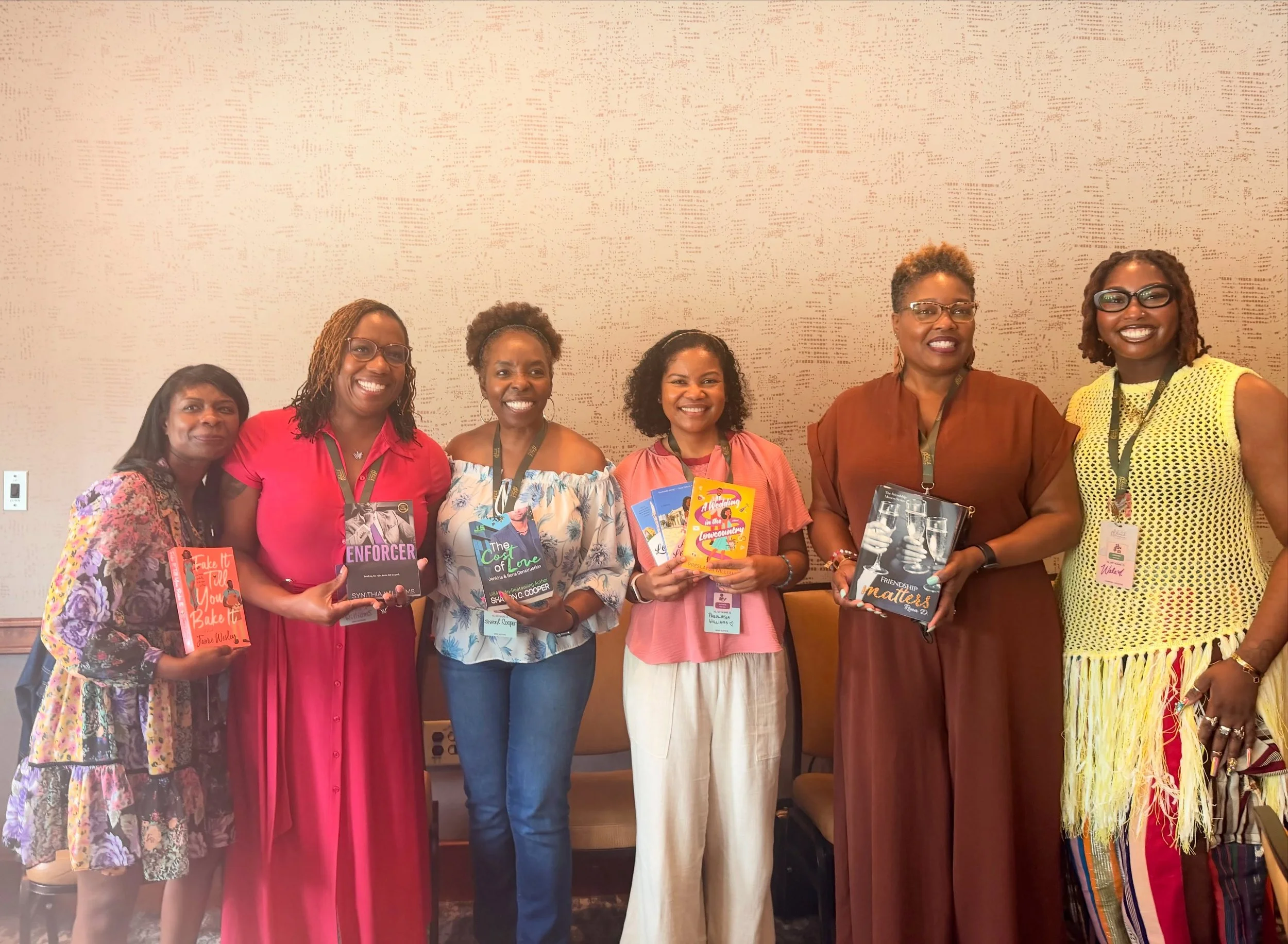 ⭐️One of the highlights of the 2026 @blackromancebookfestival was being on a panel with these powerhouse authors ⭐️ The topic of our panel was &ldquo;Crafting Emotionally Available Male Characters&rdquo;. 
.
I enjoyed being in conversation with autho