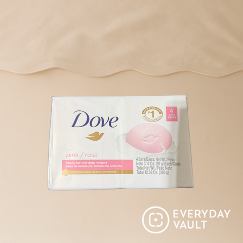 Dove Bar Soap Pink- 4 Bars