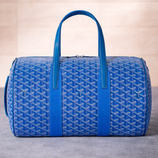 Blue Monogram Travel Duffle
