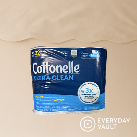 Cottonelle 4 Mega Roll Toilet Paper 4=22 RR