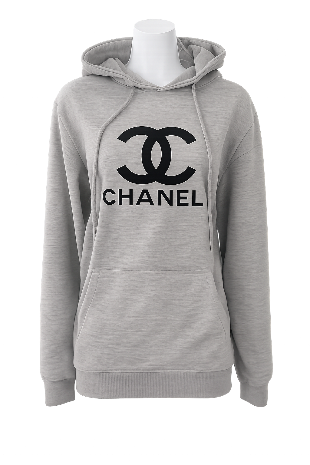 Inspired Classic Logo Hoodie – Heather Grey