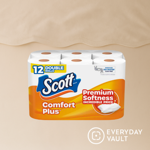 Scott Comfort Plus Toilet Paper - 12 DR
