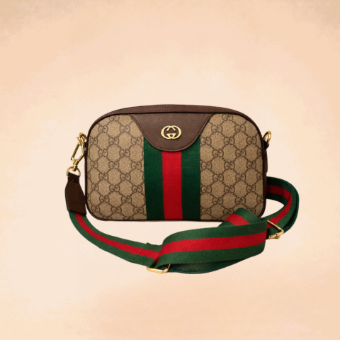 Inspired Stripe Canvas Crossbody – Mini