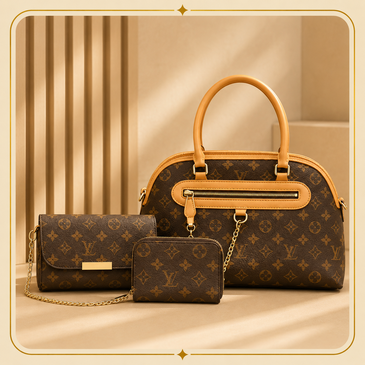 Inspired Monogram Collection – 3 Piece Set
