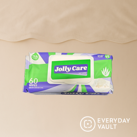 Jolly Care Cleansing Wipes 60ct